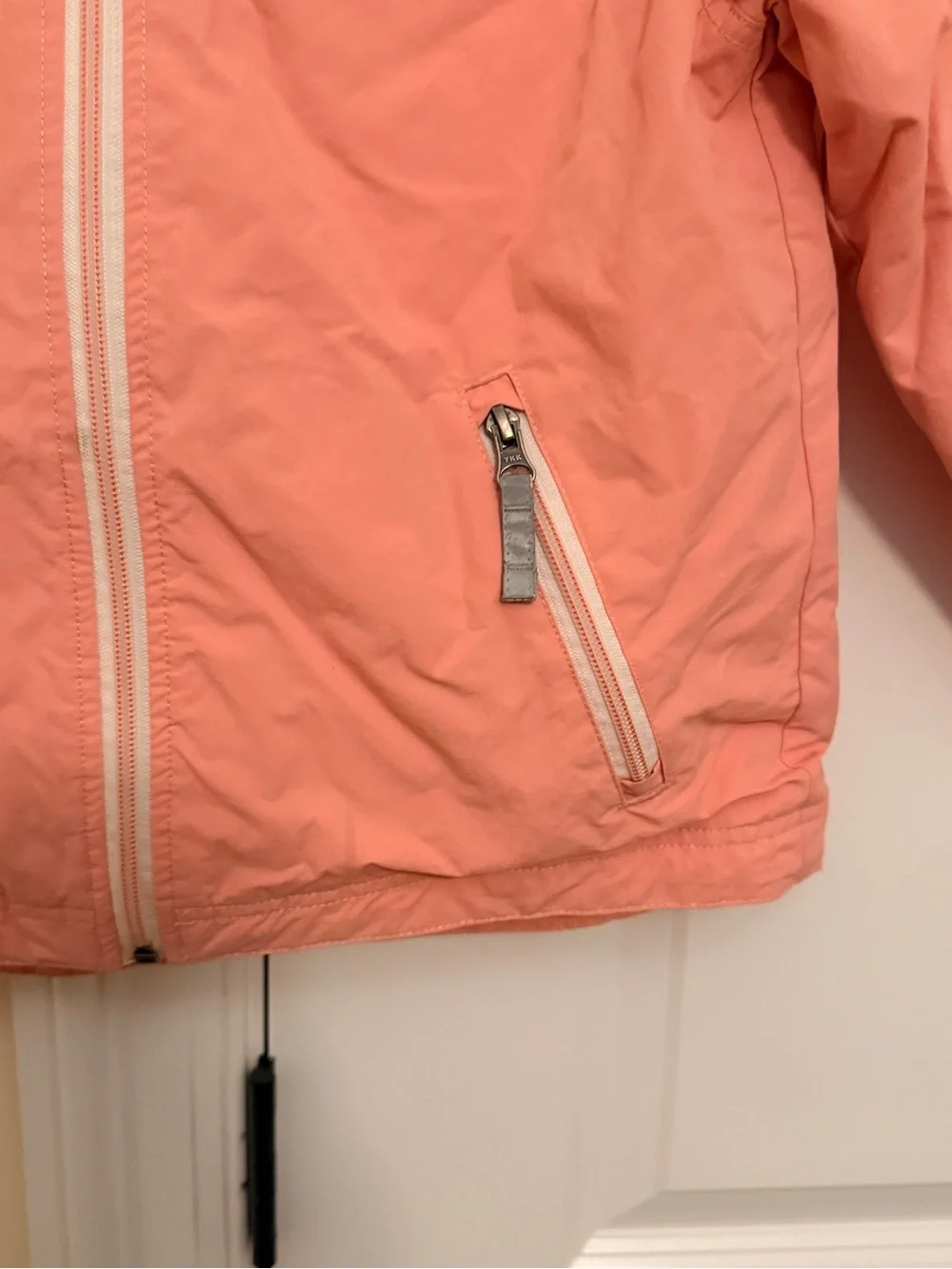 Hanna Andersson Coral Hooded Zip Jacket